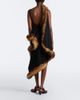Loewe Loewe Shearling-trimmed midi dress - 6