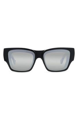 Loewe Loewe Signature 56mm Rectangular Sunglasses