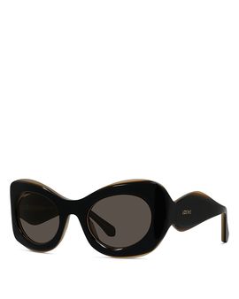 Loewe Loewe Signature Butterfly Sunglasses, 52mm