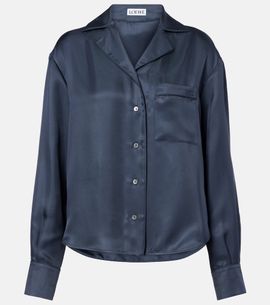 Loewe Loewe Silk pajama shirt