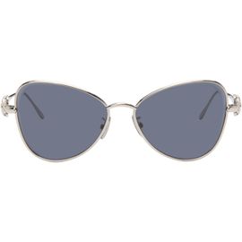 LOEWE LOEWE Silver Anagram Butterfly Sunglasses
