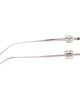 LOEWE LOEWE Silver Anagram Butterfly Sunglasses - 2