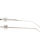 LOEWE LOEWE Silver Anagram Butterfly Sunglasses - 3