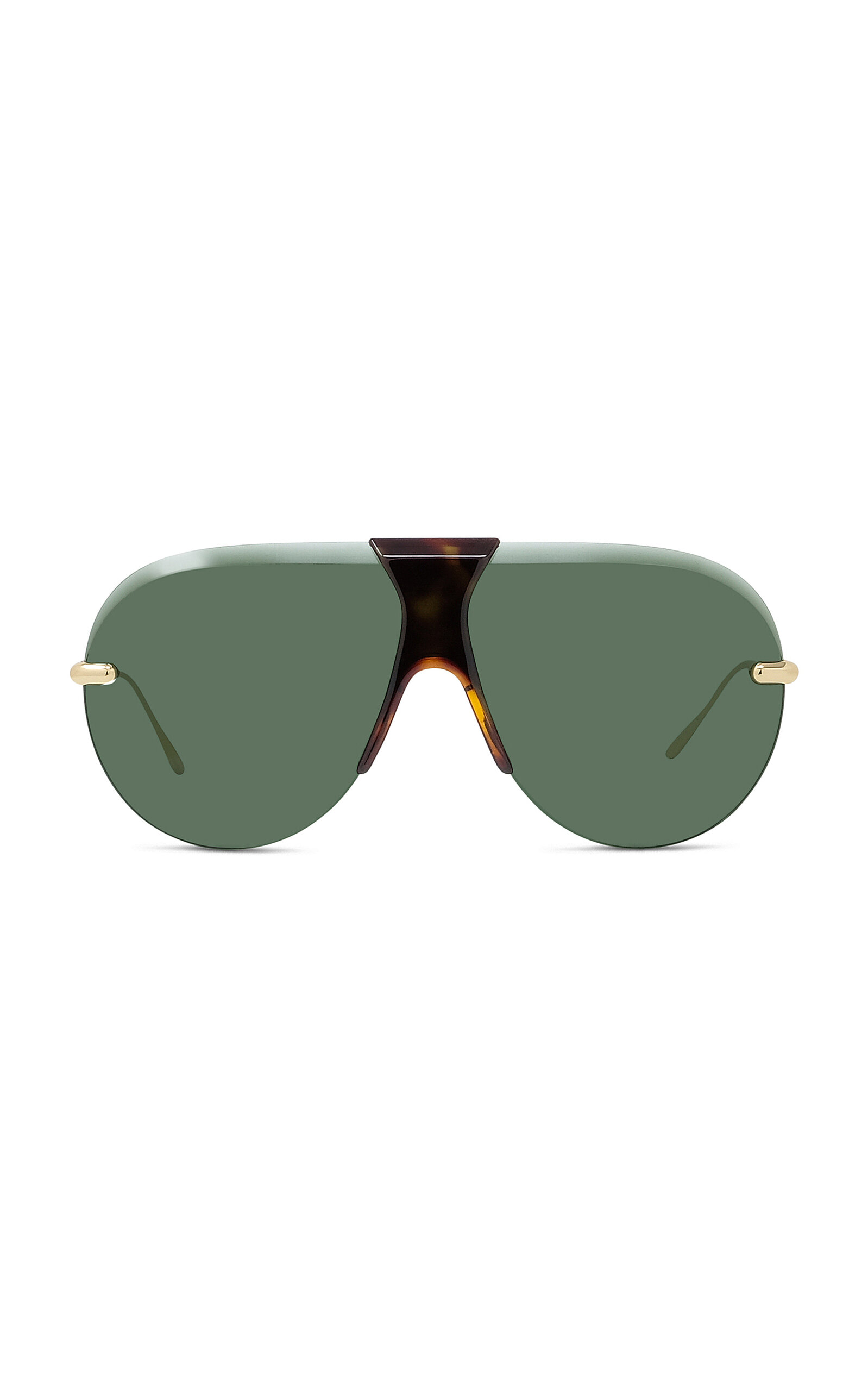 Loewe Loewe Slim RoundFrame Metal Sunglasses
