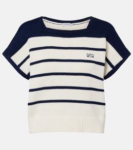Loewe Loewe Striped cotton and wool sweater