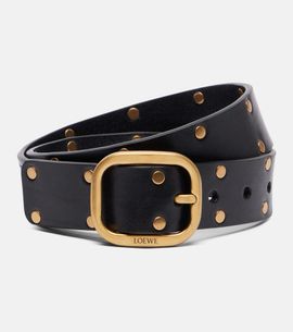 Loewe Loewe Studded leather belt