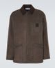 Loewe Loewe Suede-trimmed jacket - 1