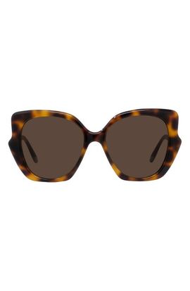 Loewe Loewe Thin 55mm Geometric Sunglasses