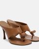 Loewe Loewe Toggle 90 leather thong sandals - 1
