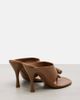 Loewe Loewe Toggle 90 leather thong sandals - 4