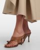 Loewe Loewe Toggle 90 leather thong sandals - 6