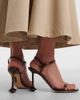 Loewe Loewe Toy croc-effect leather sandals - 2