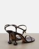Loewe Loewe Toy croc-effect leather sandals - 3