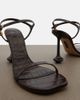 Loewe Loewe Toy croc-effect leather sandals - 6