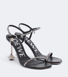 Loewe Loewe Toy embellished suede sandals