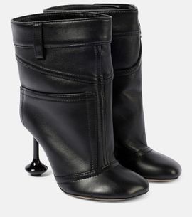 Loewe Loewe Toy Panta 90 leather ankle boots