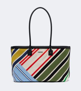 Loewe Loewe Verano Large embroidered canvas tote bag