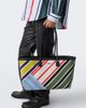 Loewe Loewe Verano Large striped canvas tote bag - 3