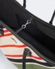 Loewe Loewe Verano Large striped canvas tote bag - 4