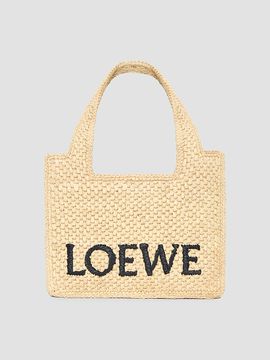 LOEWE LOEWE Women's LOEWE x Paula's Ibiza Mini Raffia Tote Bag