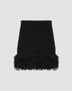 LOEWE LOEWE Women's Rib-Knit Wool-Blend Mini Skirt - 2