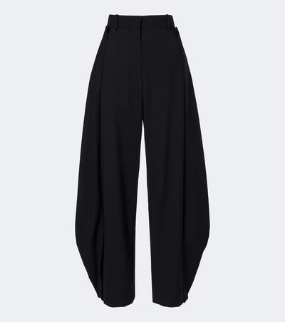 Loewe Loewe Wool barrel-leg pants