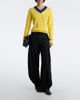 Loewe Loewe Wool barrel-leg pants - 2