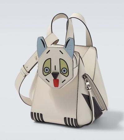 Loewe Loewe x Louis Wain Hammock leather top-handle bag