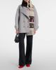 Loewe Loewe x Louis Wain logo wool-blend scarf - 3