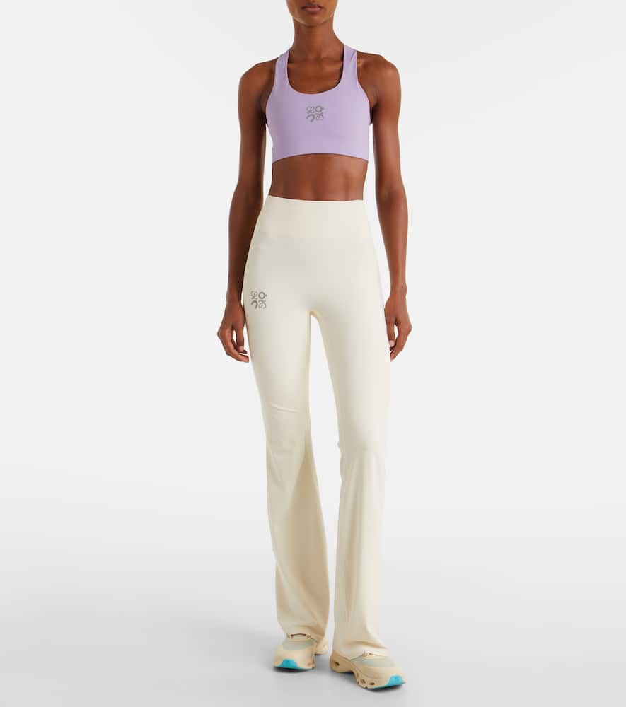 Loewe - x On flared leggings