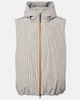 Loewe Loewe x On hooded striped puffer vest - 1