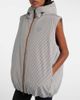 Loewe Loewe x On hooded striped puffer vest - 6
