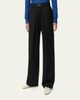 Loewe Logo Waist Asymmetric Pleated Pants - 4