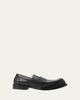 Loewe Men's Bobine Leather Penny Loafers - 1