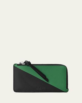 Loewe Men's Coin Card Holder in Napa Leather