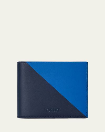 Loewe Men's Flag Leather Bifold Wallet