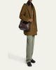 Loewe Men's Large Leather Biker Puzzle Shoulder Bag - 3