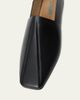 Loewe Men's Origami Leather Square-Toe Slippers - 3