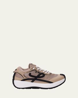 LOEWE Men's Pogo Mix-Media Sneakers