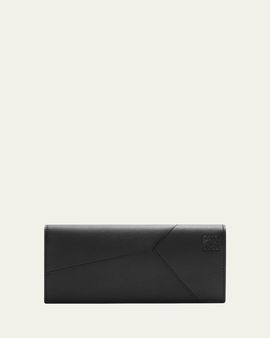 Loewe Men's Puzzle Edge Long Horizontal Wallet in Leather