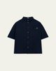 Loewe Men's Short-Sleeve Heavy Cotton Button-Front Shirt - 1