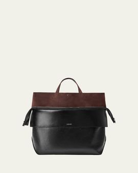 Loewe Men's Switch Large Leather Tote Bag