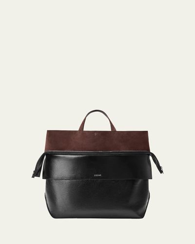 Loewe Men's Switch Large Leather Tote Bag