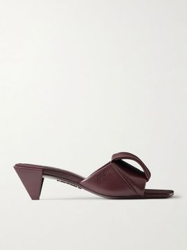 LOEWE Origami 45 leather sandals
