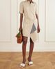 LOEWE Origami Slide 85 leather sandals - 2