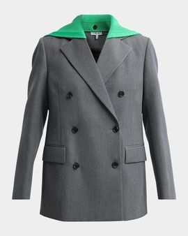 LOEWE Oversized Double-Breasted Blazer
