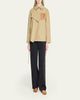 Loewe Pebble Suede Ballerina Flats - 3