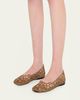 Loewe Petal Anagram Leather Ballerina Flats - 2