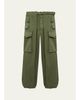 LOEWE Pleated Straight-Leg Cargo Trousers - 1