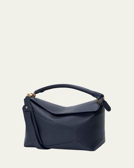 Loewe Puzzle Edge Top Handle Bag in Leather
